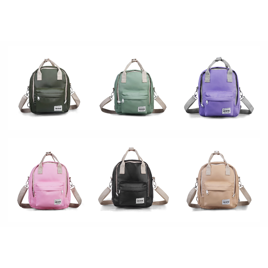 491zas Candy Mini Backpack 3 in 1 - 491zas Tas Mini Selempang Ransel Wanita Serbaguna