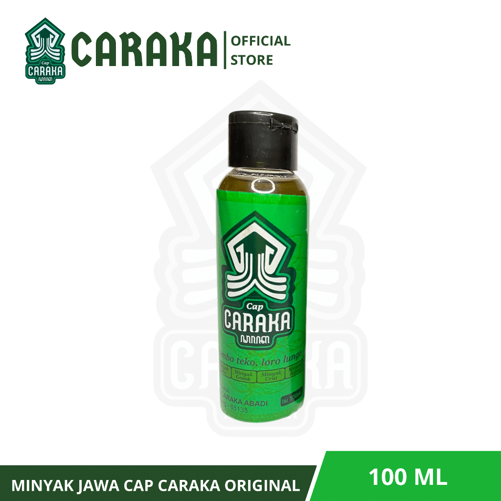 Minyak Gosok Cap Caraka Original