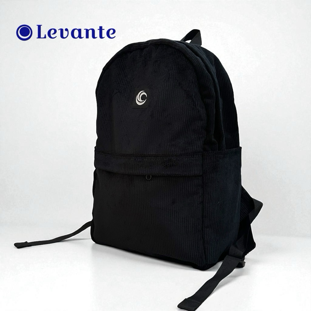 Levante - tas ransel corduroy bagpack corduroy tas sekolah