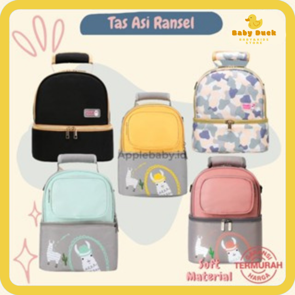 Tas Asi Tas Ransel Asi Cooler Bag ASI Tas Simpan ASI Diaper Bag Multifungsi Tas Bayi Multifungsi