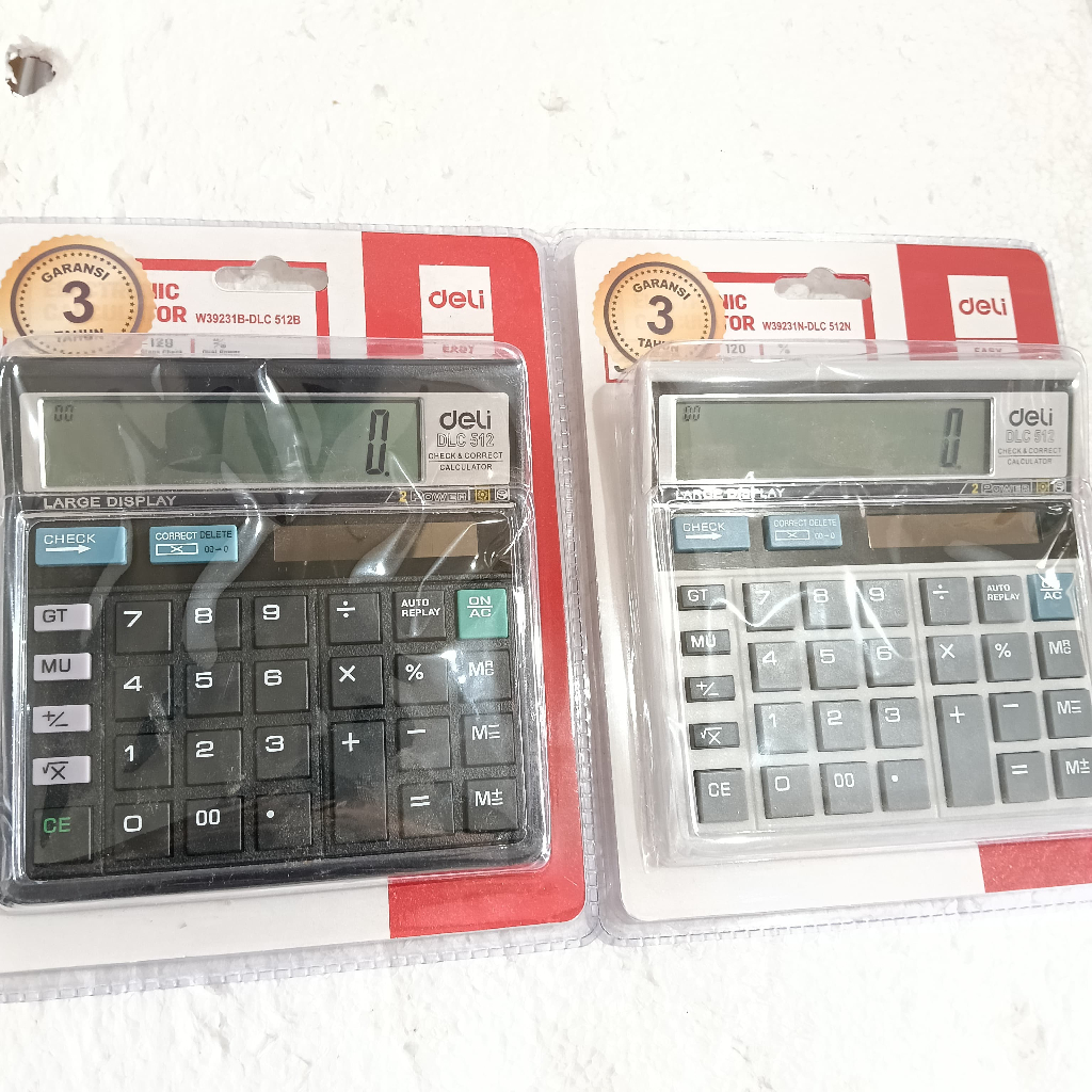 

Deli Kalkulator W39231N-DLC 512N / Kalkulator DLC 512N