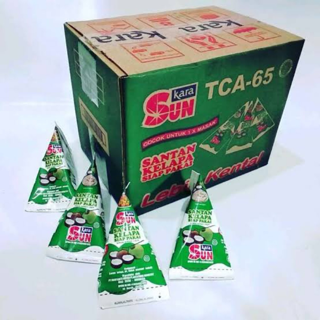 

Sun Kara Tca 65ml | TCA Cube 65ml | Santan Kelapa Siap Pakai