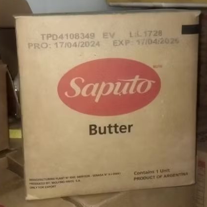 

Unsalted Butter 25kg - Saputo