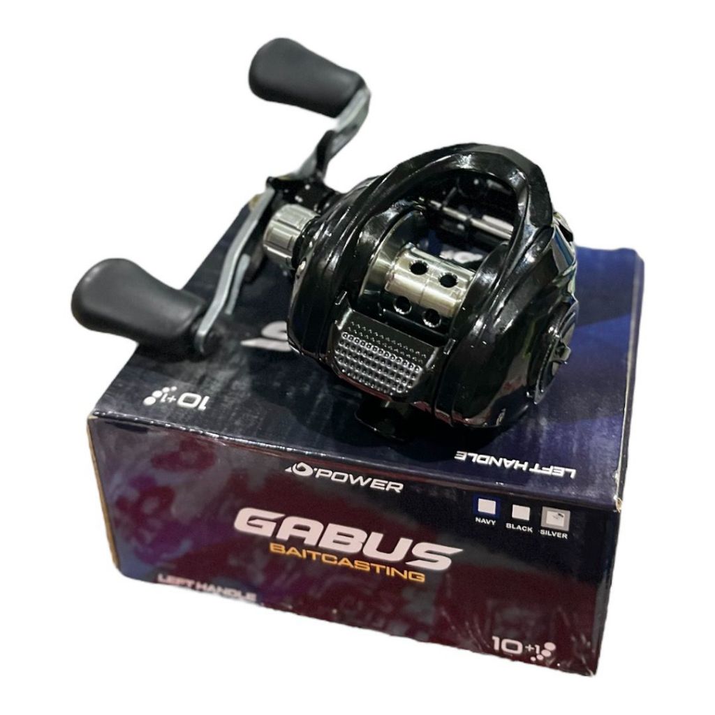 REEL BC D POWER GABUS RATIO 8 DRAG CLICKER