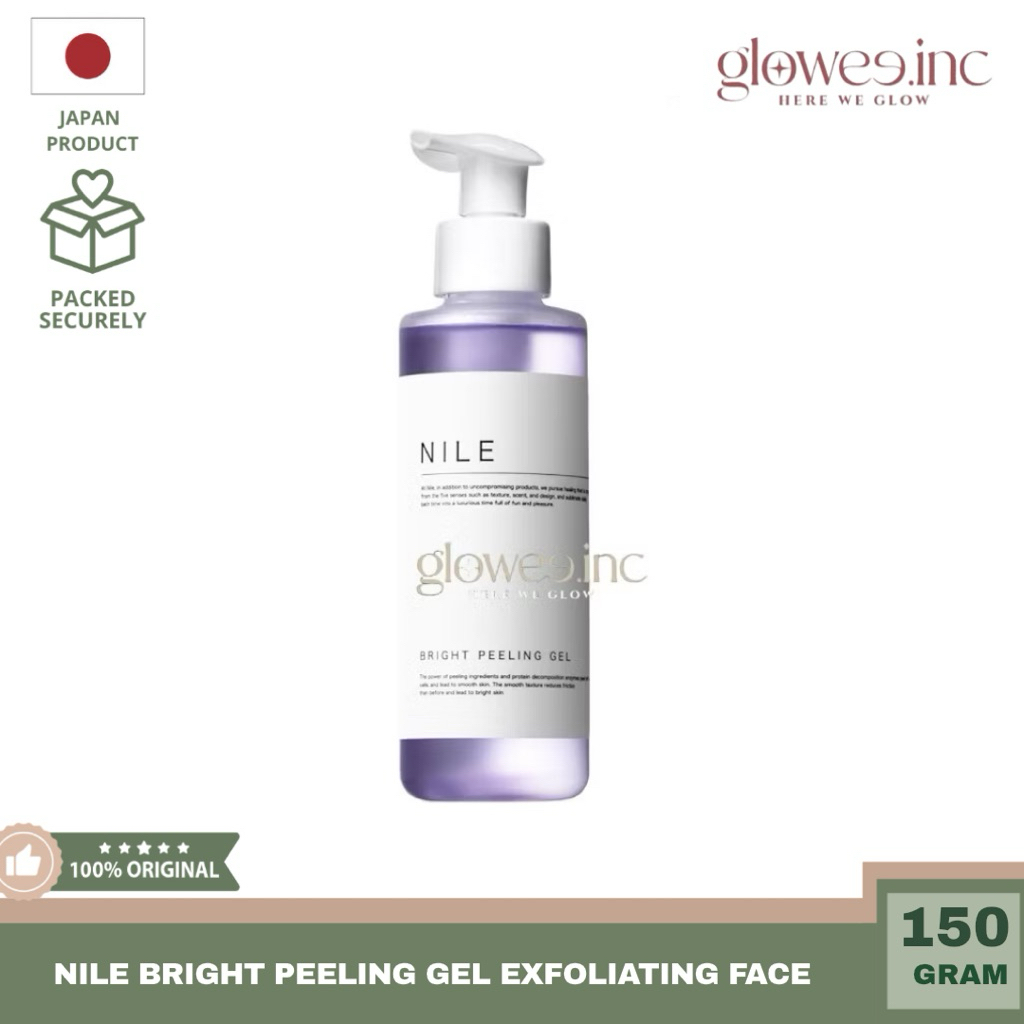 READY STOCK - Nile Bright Peeling Gel Exfoliating Face For Women & Man Original Japan