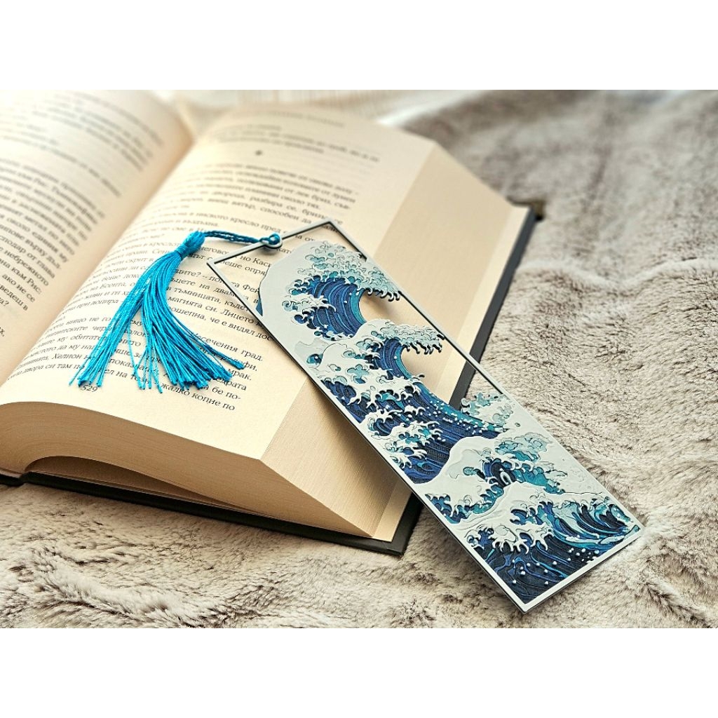 

The Great Wave [Framed] - Bookmark/Penanda buku/pembatas buku