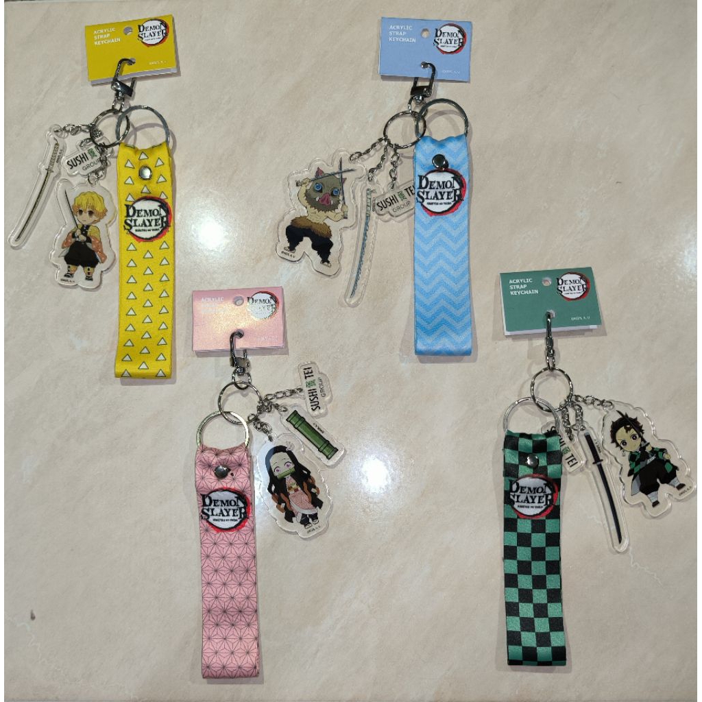Keychain Tom Sushi x Demon Slayer