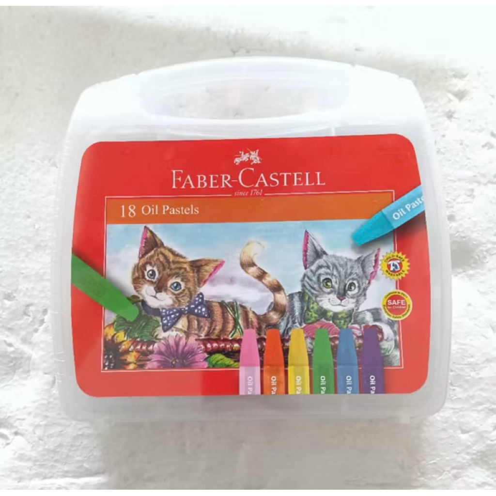 

Faber-Castell Krayon Minyak Hexagonal Oil Patel || Krayon Set 18 Warna