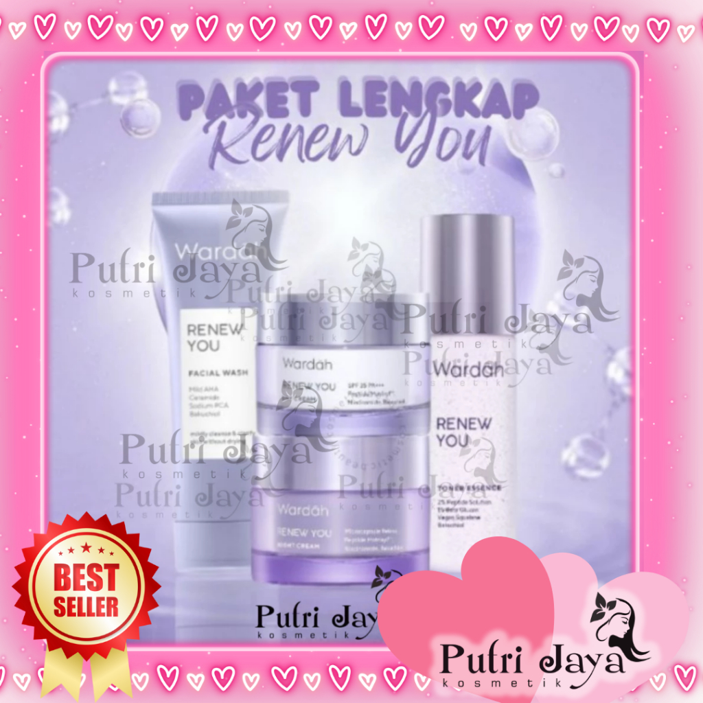 WARDAH Paket Renew You | Bundling Paket Anti Aging Flek Hitam