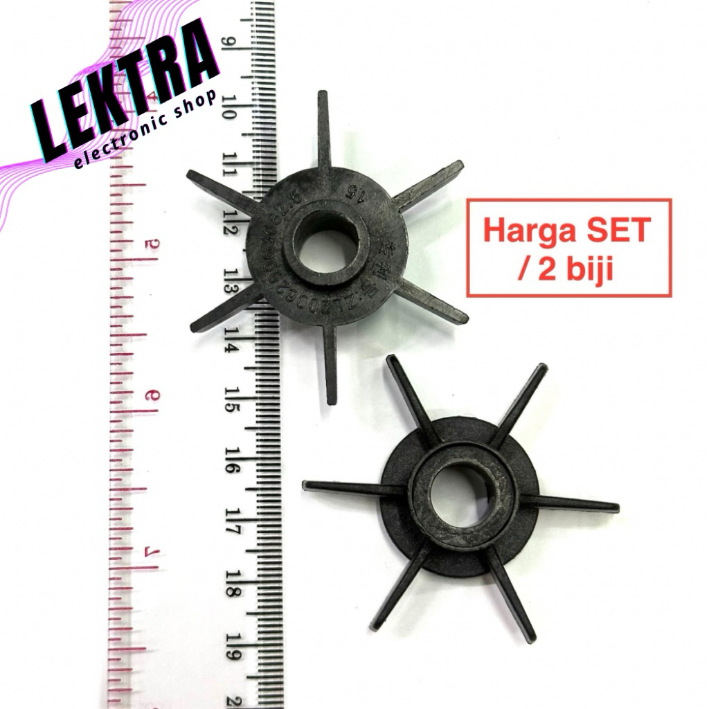 Baling Kipas 10mm AS Mesin Cuci 10 mm Bagian Dalam Dinamo Pendingin Gulungan Motor Rotor Spul