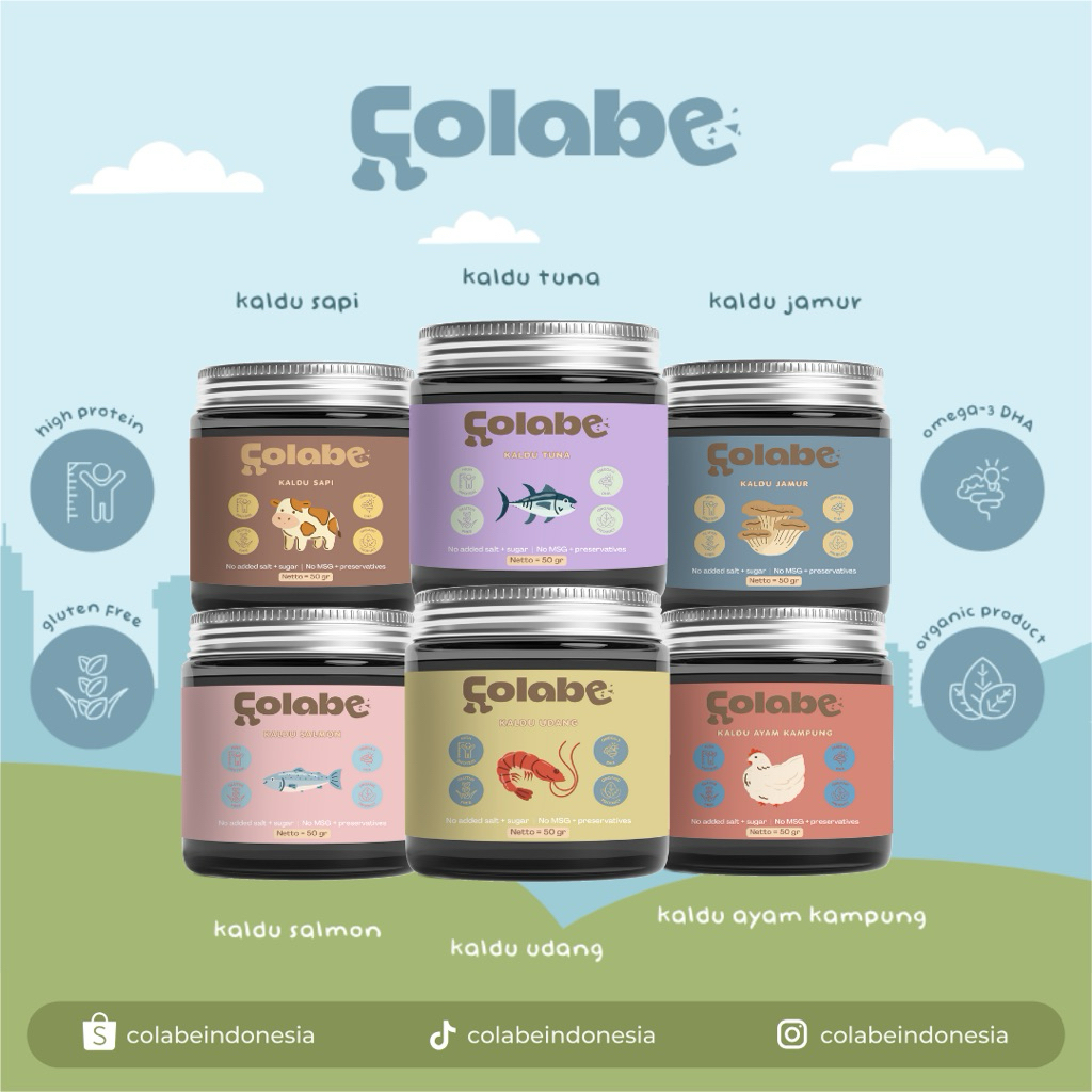 

Kaldu Bubuk Mpasi BB Booster - Kaldu bubuk non MSG Garam Gula - Seasoning Powder