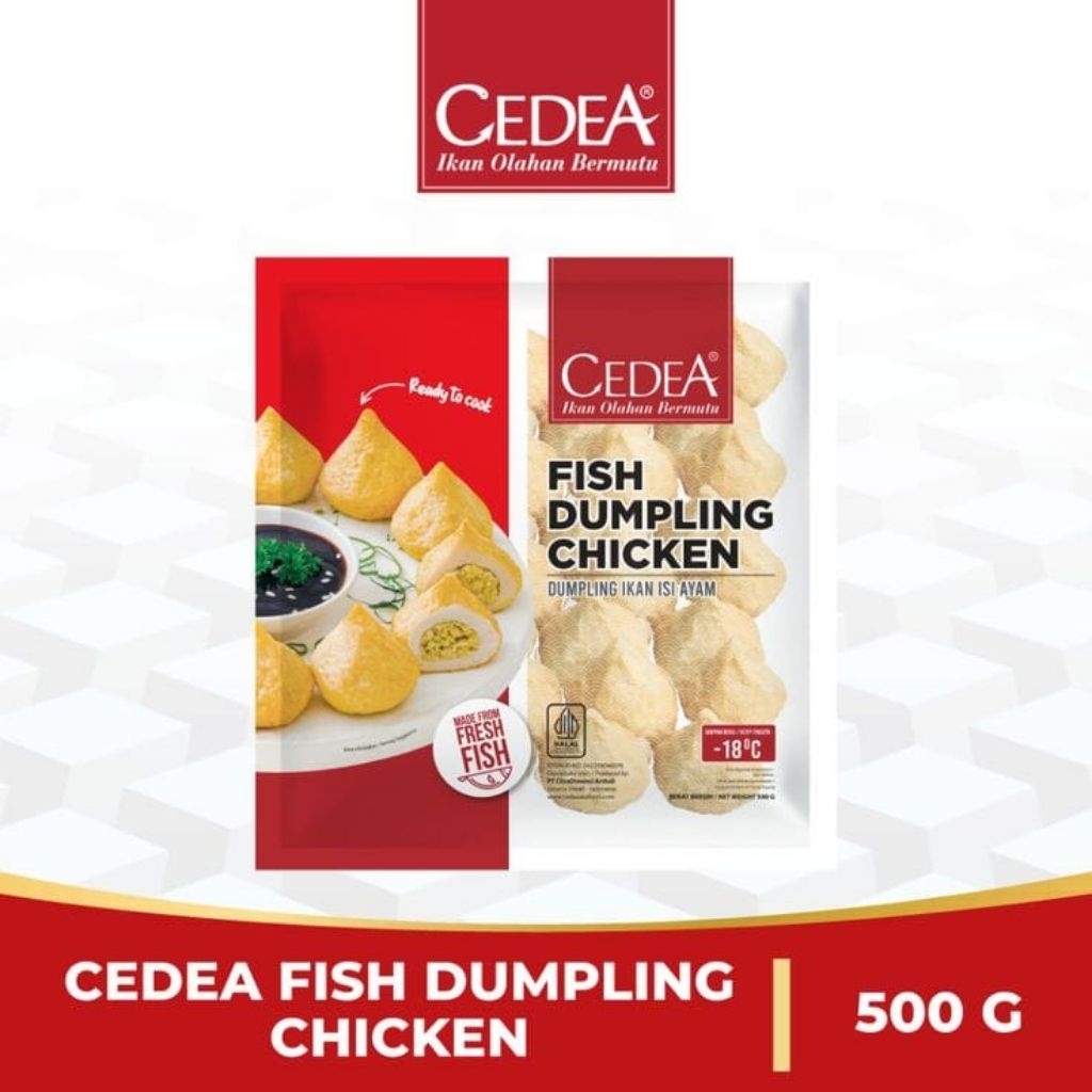 

Cedea Fish Dumpling Chicken 500g | Dumpling Ayam