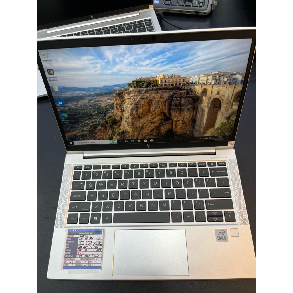Laptop Elegan HP Elitebook 830 g7 | Intel core i7 gen 10 | Ram 16 Gb |SSD 256 gb