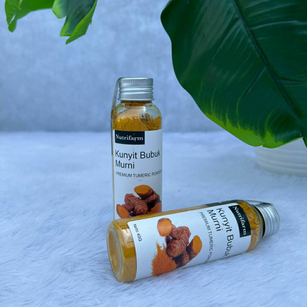 

Kunyit bubuk Nutrifarm 40 Gr| Rempah-rempah| bumbu dapur| bumbu masak