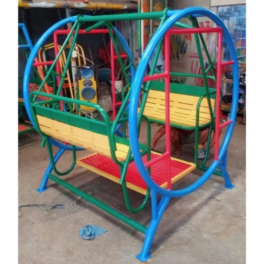 Ayunan Bulat Anak Tk Besi Model 4