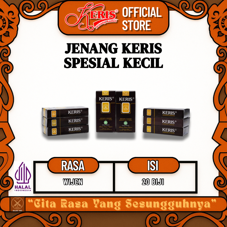 

Jenang Keris Spesial Kecil