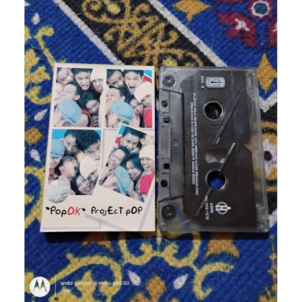 Kaset pita Project Pop - pop ok