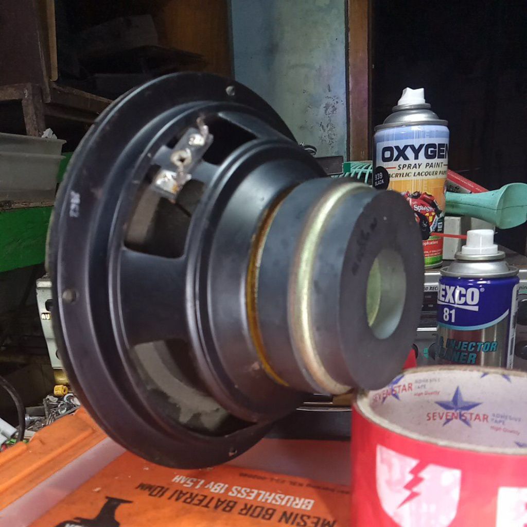 speakerdoubel magnet/GMC/sharp 5inc polos copotan ori