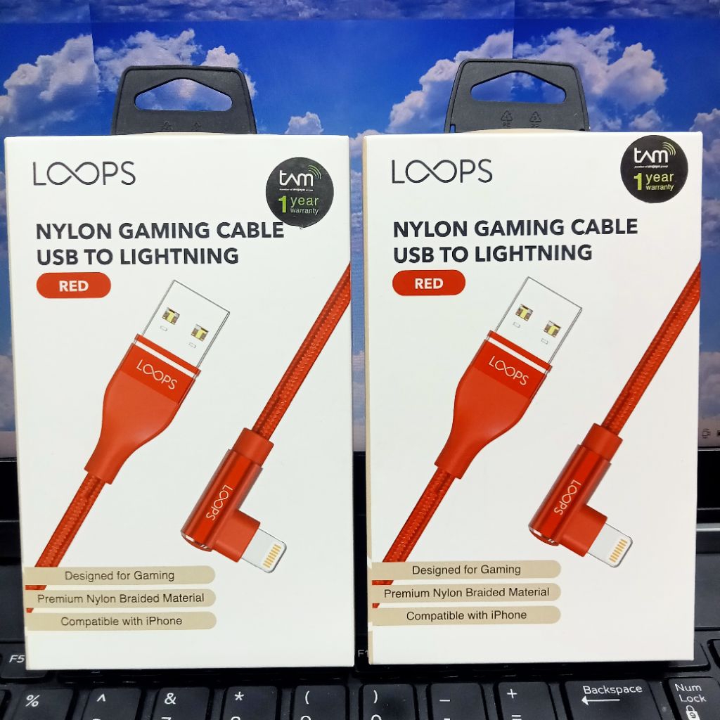 Loops Gaming Cable USB to Lightning