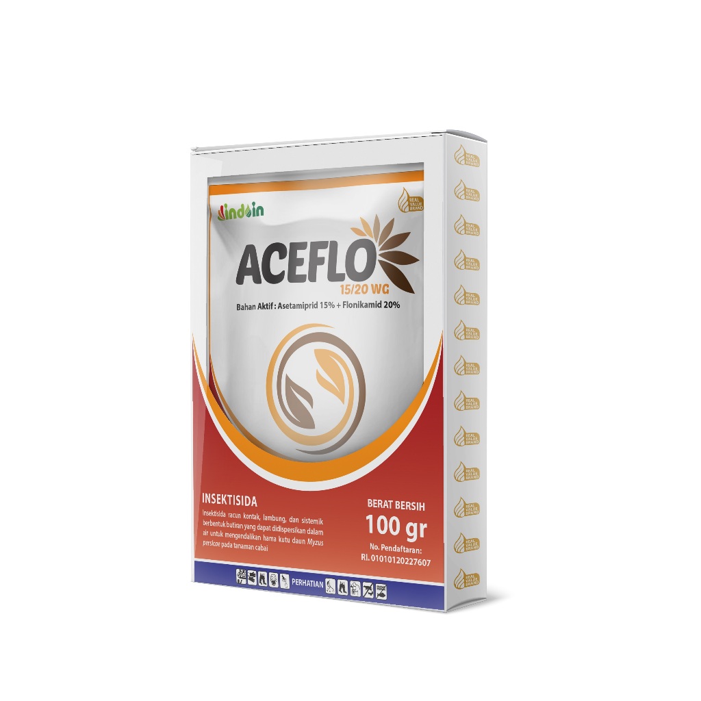 INSEKTISIDA ACEFLO 15/20 WG (Acetamiprid 15% + Flonicamid 20% WG) 100 GRAM