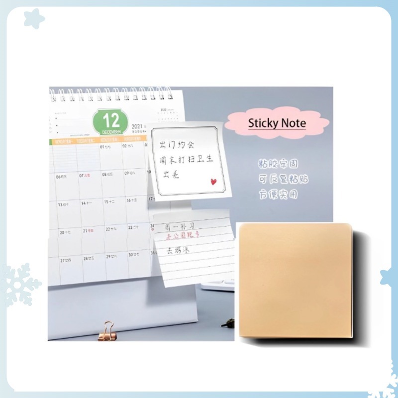 

NOTE POLOS / STICKY NOTES PENANDA HALAMAN / STICK NOTE / KERTAS MEMO