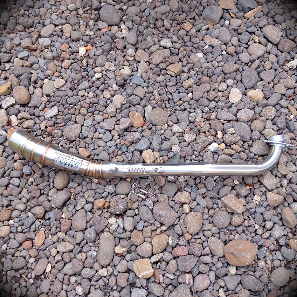 leheran knalpot Supra X 125 fi Revo fit fi X inlet 50mm