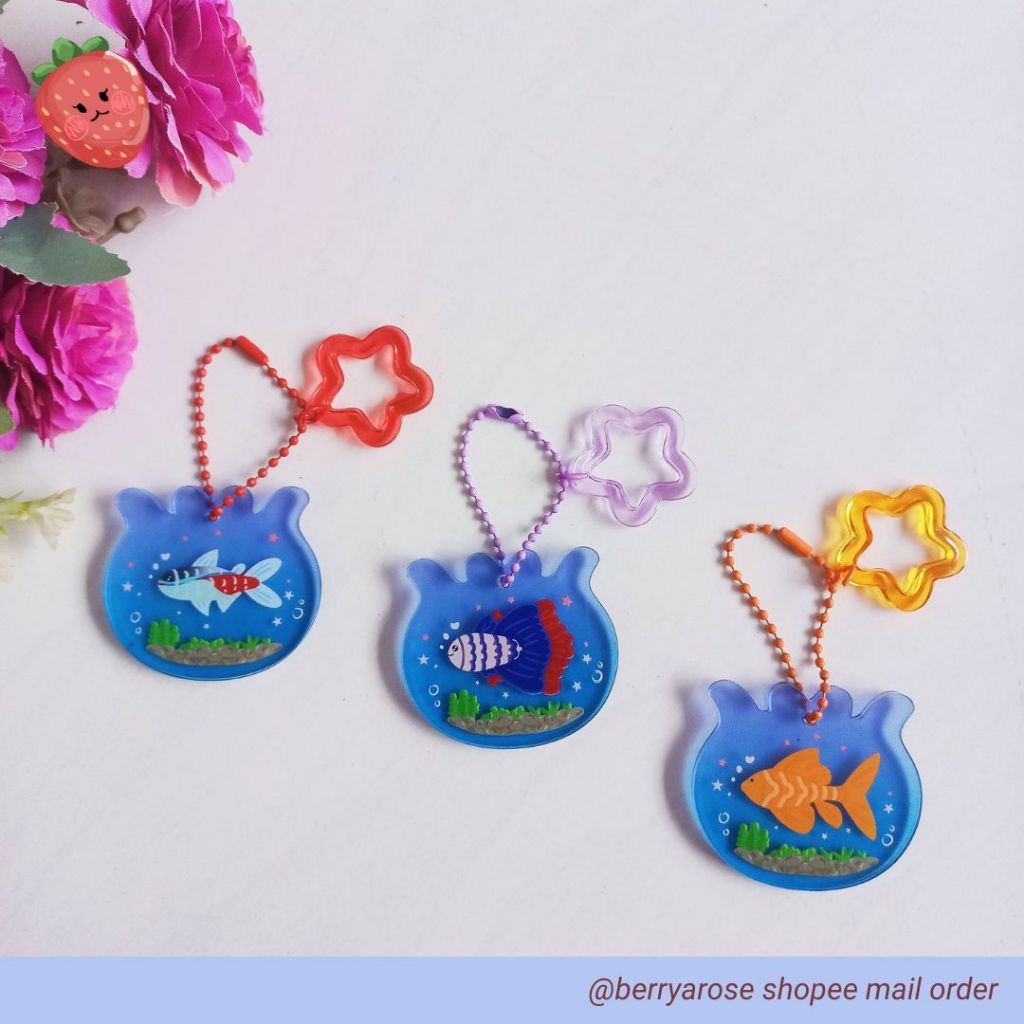 Aquarium Fishie Charm/Keychain