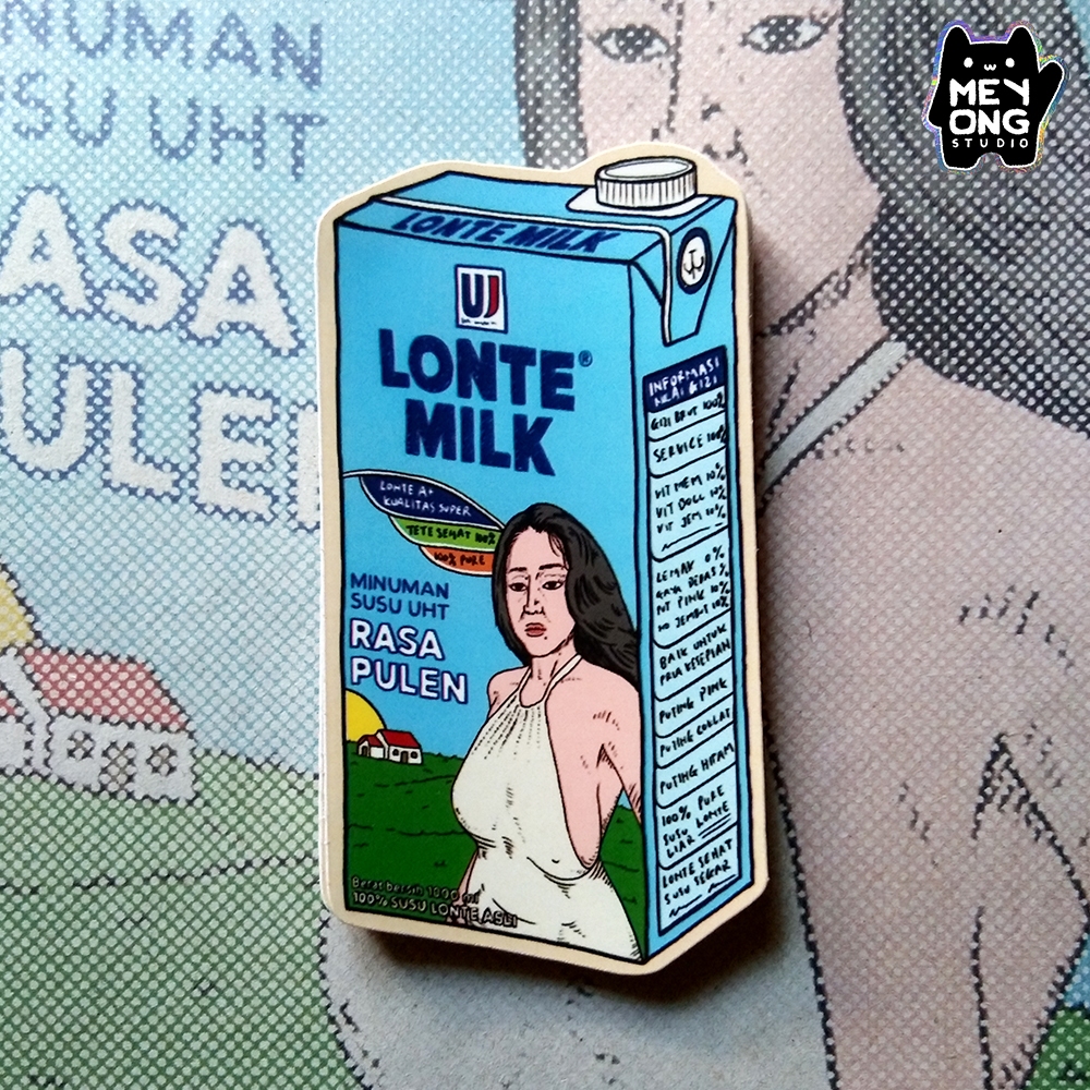 

Meyong studio | Sticker L0nte Milk | Sticker Aesthetic | Sticker Skena | Sticker Lucu | Sticker Vinyl Waterproof | Sticker Laptop | Sticker Hp | Sticker Tumblr | Sticker Helm