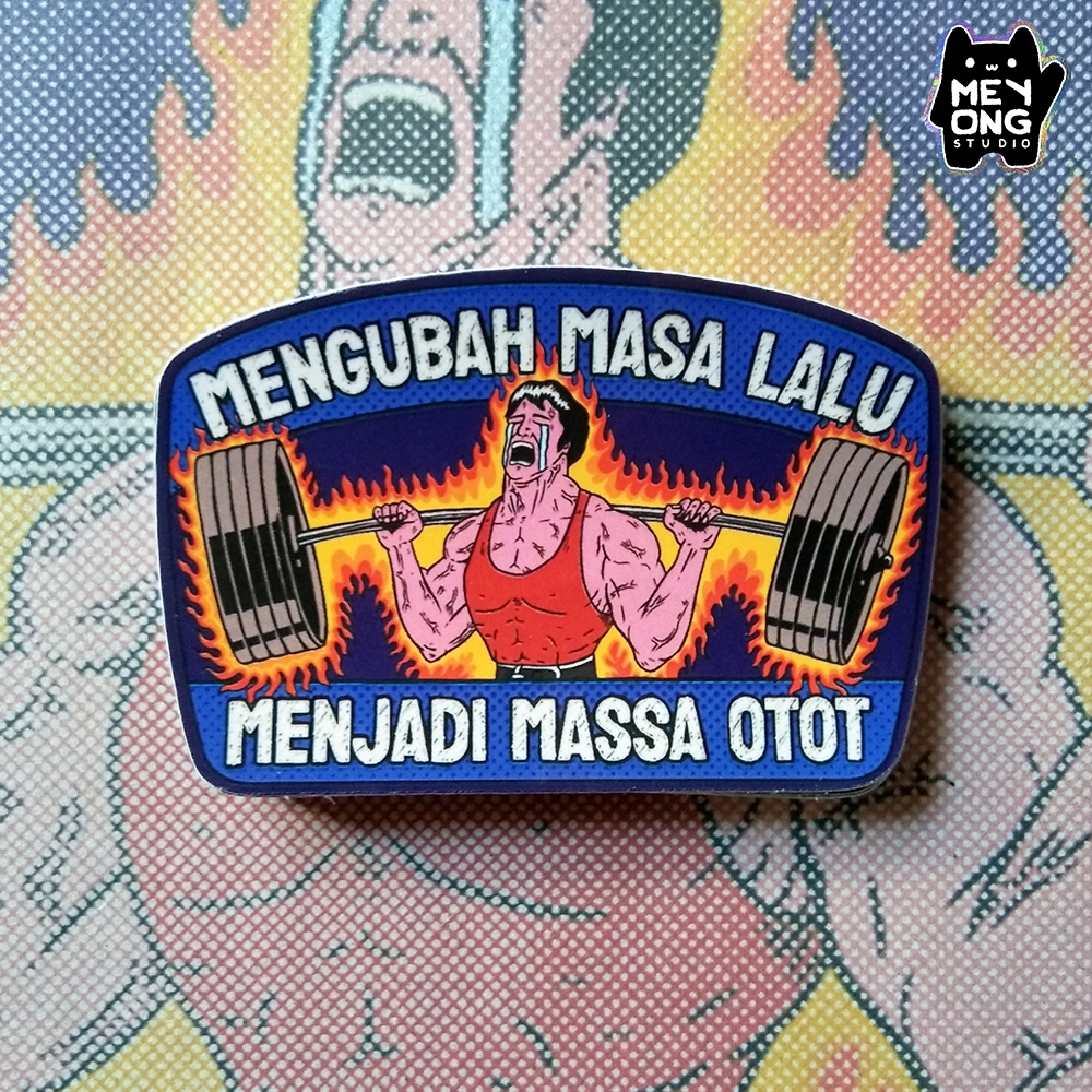 

Meyong studio | Sticker Mengubah Masa lalu Menjadi Massa Otot | Sticker Aesthetic | Sticker Gym | Sticker Lucu | Sticker Vinyl Waterproof | Sticker Laptop | Sticker Hp | Sticker Tumblr | Sticker Helm