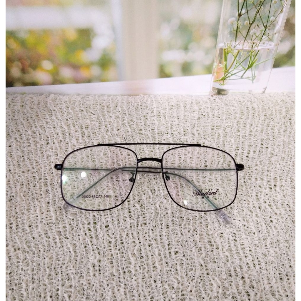 Frame Kacamata Marlym 20020 + Lensa Minus/Plus/Cylinder/Anti Radiasi/ Photochromic