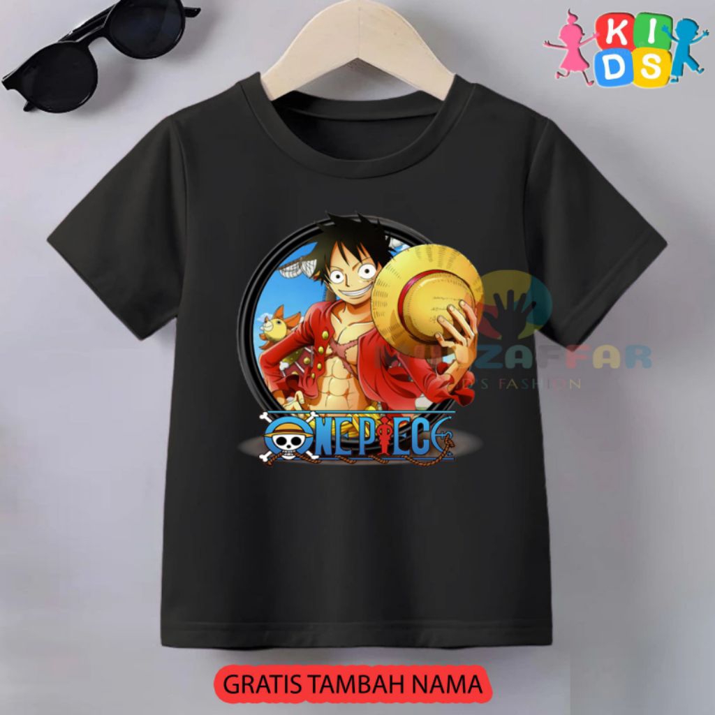BAJU KAOS ANAK ONE PIECE KAOS ANAK ONE PIECE