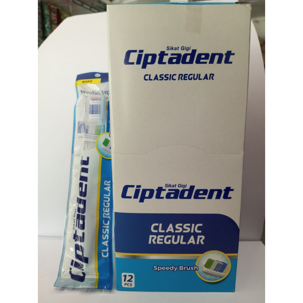 Sikat gigi Ciptadent Classic reguler 1 box isi 12