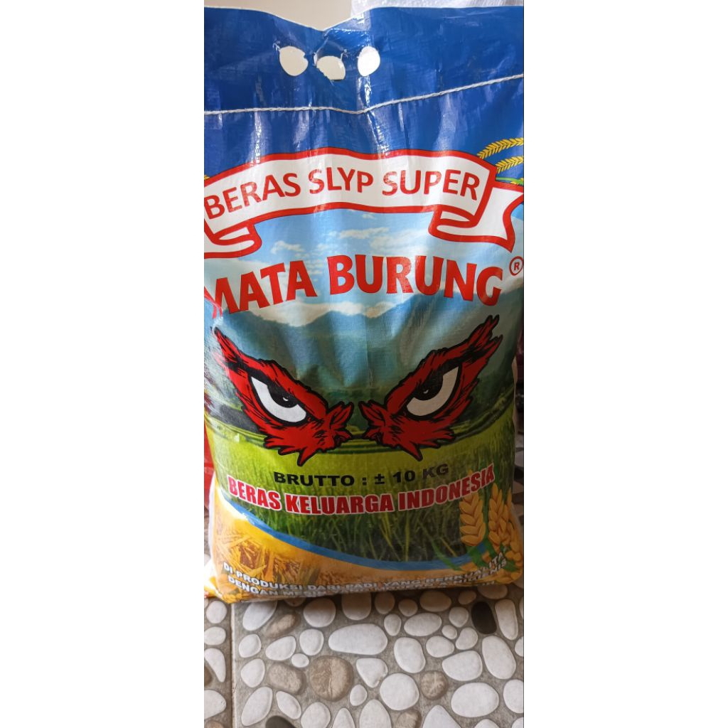 

[ +- 10 Kilogram ] Beras Mata Burung Beras SLYP Super Beras Keluarga Indonesia