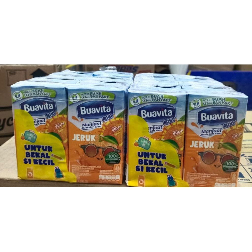 

Buavita 125ml harga isi 40pcs/karton