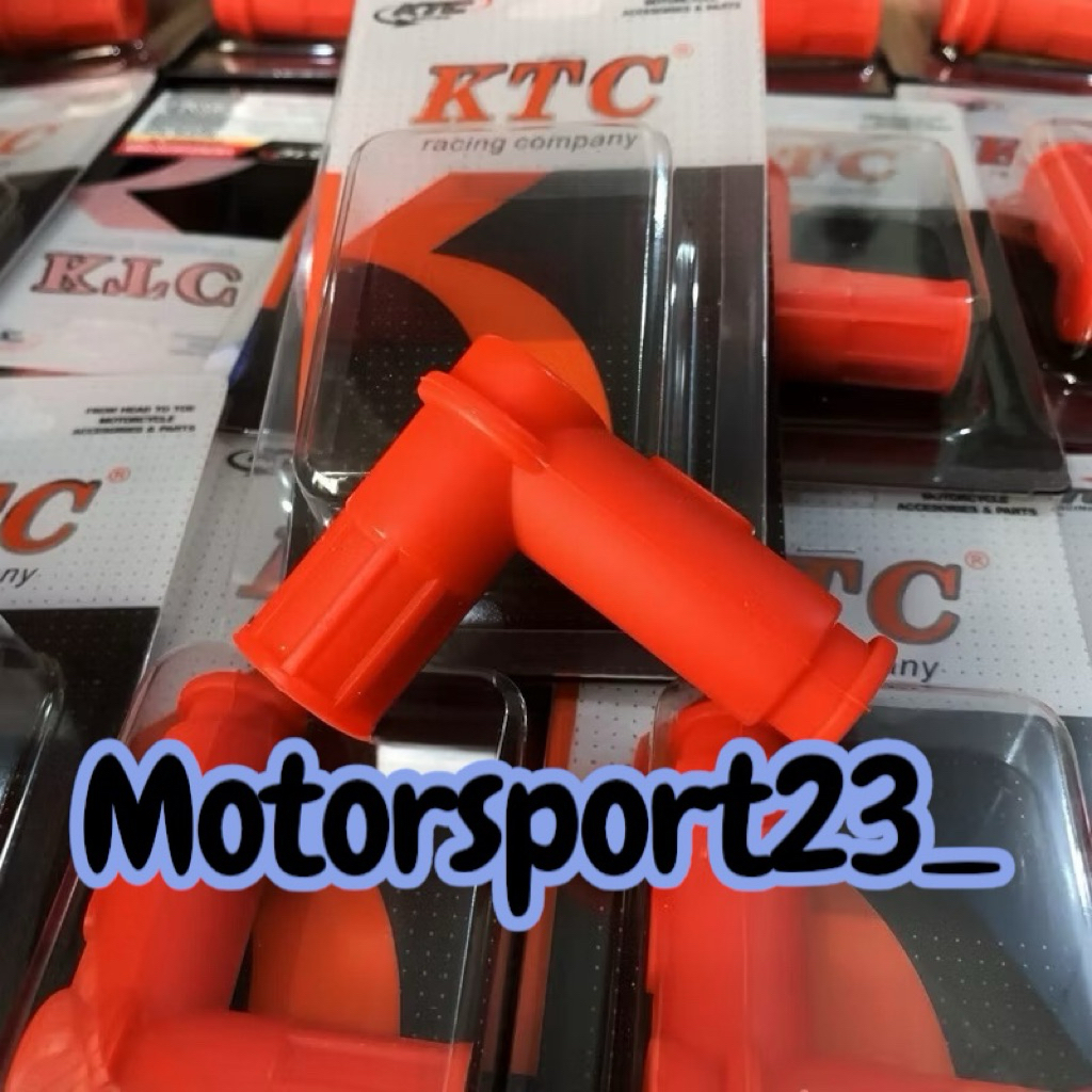 COP BUSI KTC ORIGINAL KARET BUSI MERAH KTC TUTUP BUSI KTC DOP BUSI KTC CANGKLONG BUSI KTC RACING ORI