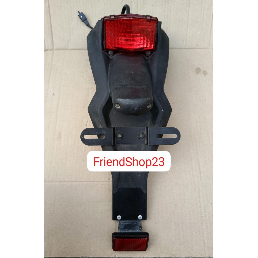 Slebor belakang spakbor belakang Kawasaki klx s D-Tracker old original copotan motor