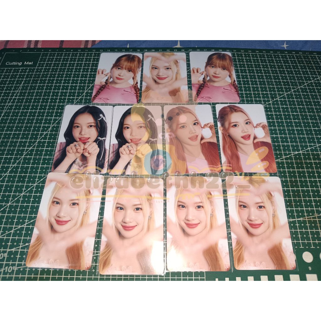 READY STOCK PHOTOCARD HEARTS2HEARTS X  BARENBLISS N SCARLETT
