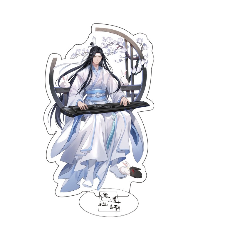 Standee Lan Wangji MDZS Wei Wuxian Akrilik Stand Besar 15cm Acrylic Bening Transparan Koleksi Figur 