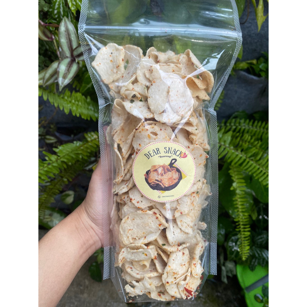 

Basreng Pedas Daun Jeruk 250 gram