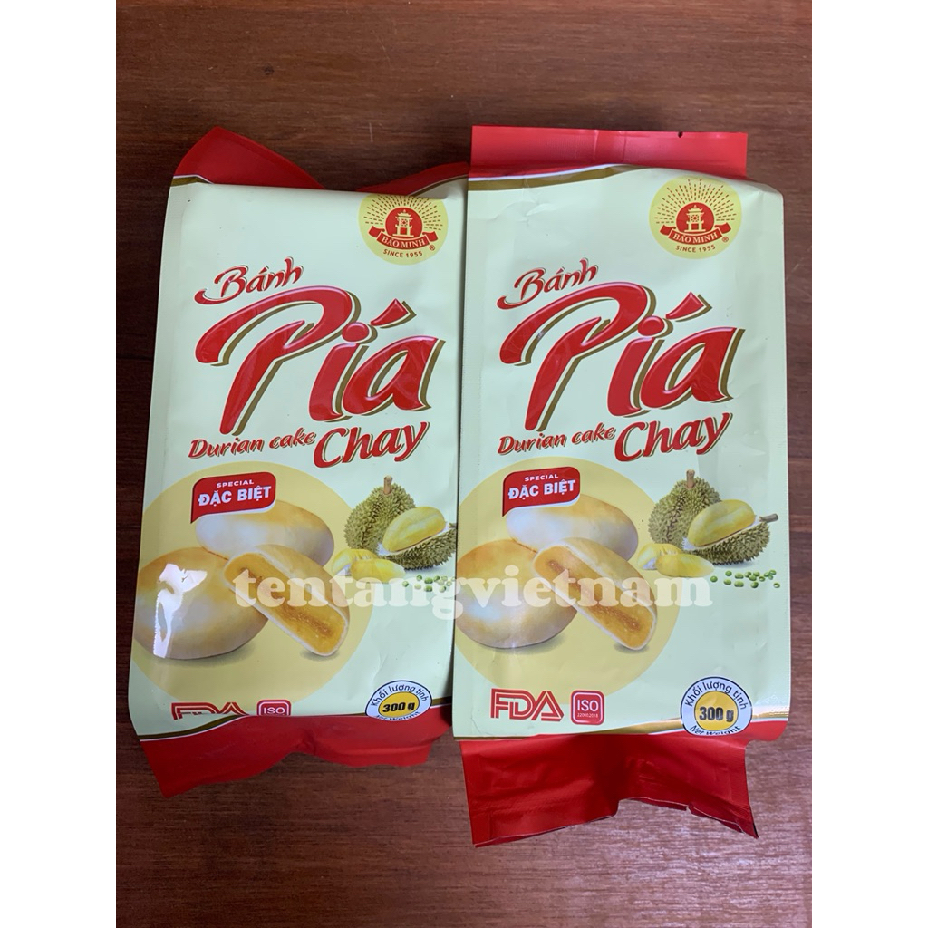 

Bánh Pía Chay Durian Cake Bảo Minh – Kue Pia Durian Vegan Spesial 300g