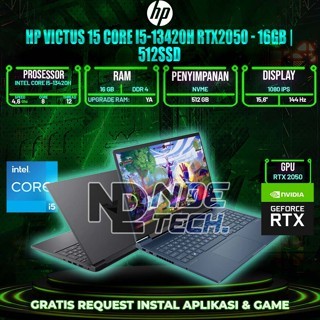 HP VICTUS 15 Core i5-13420H RTX2050