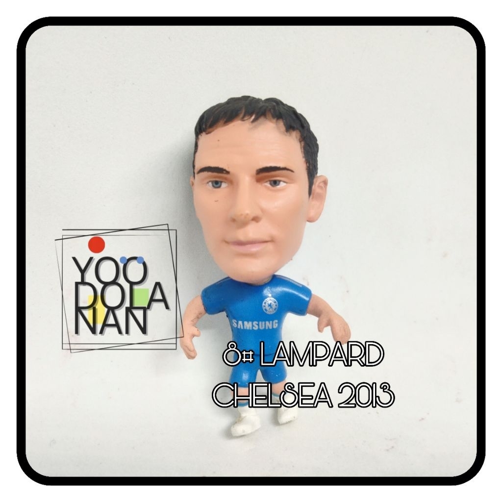 8# LAMPARD - CHELSEA 2013 KODOTO SOCCERWE FIGURE PEMAIN BOLA NO BASE
