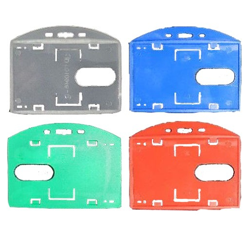 

Id Card holder Landscape Tempat Kartu Id Card Plastik Model Tidur Frame Casing Holder Plastik