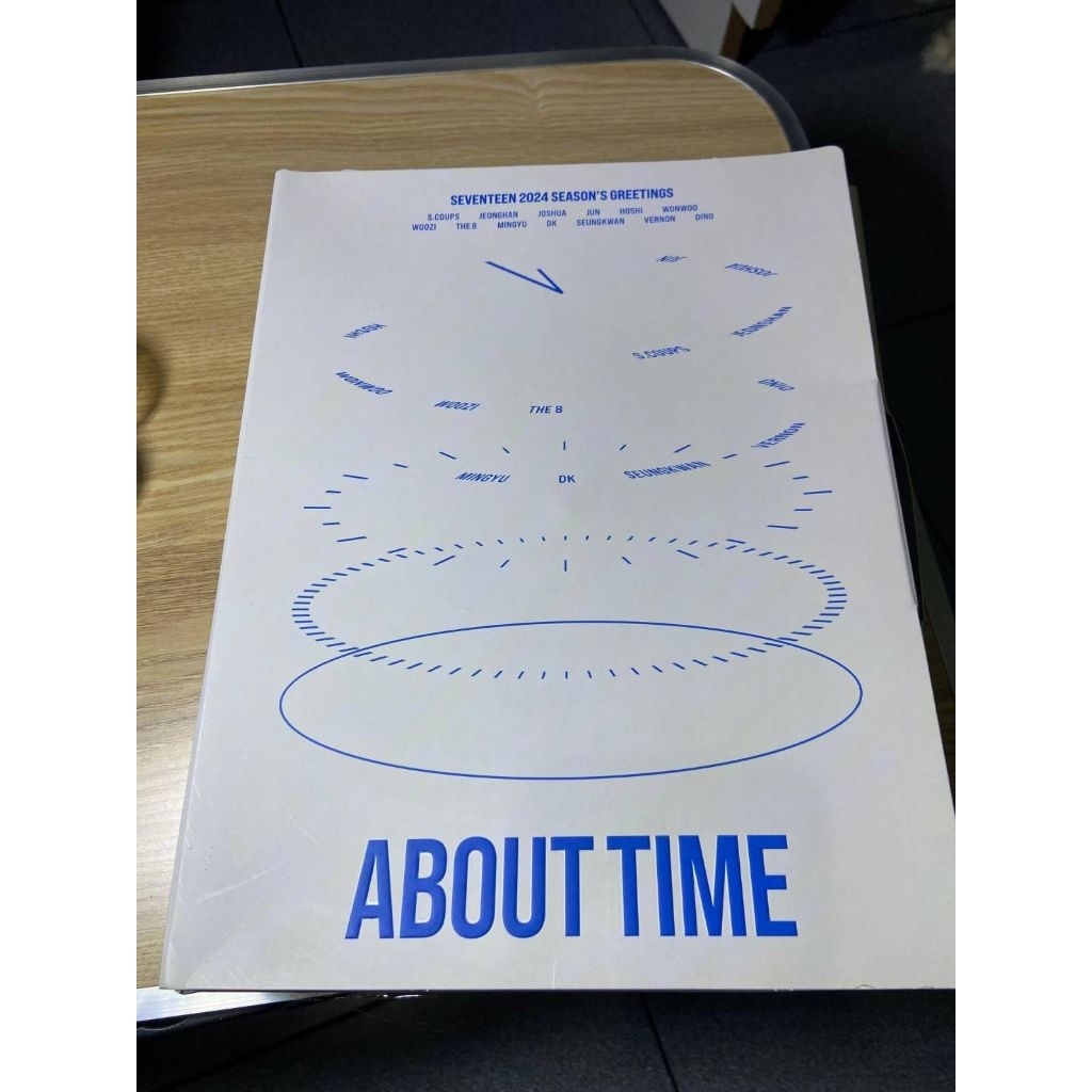 SEVENTEEN 2024 SEASON'S GREETINGS ABOUT TIME seventeen sg24 outbox+photobook+time card set svt sg24 