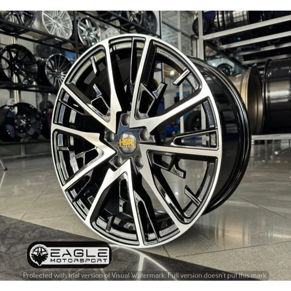 velg racing mobil HONDA BRIO ring 15 pcd 8x100/114,3 et40