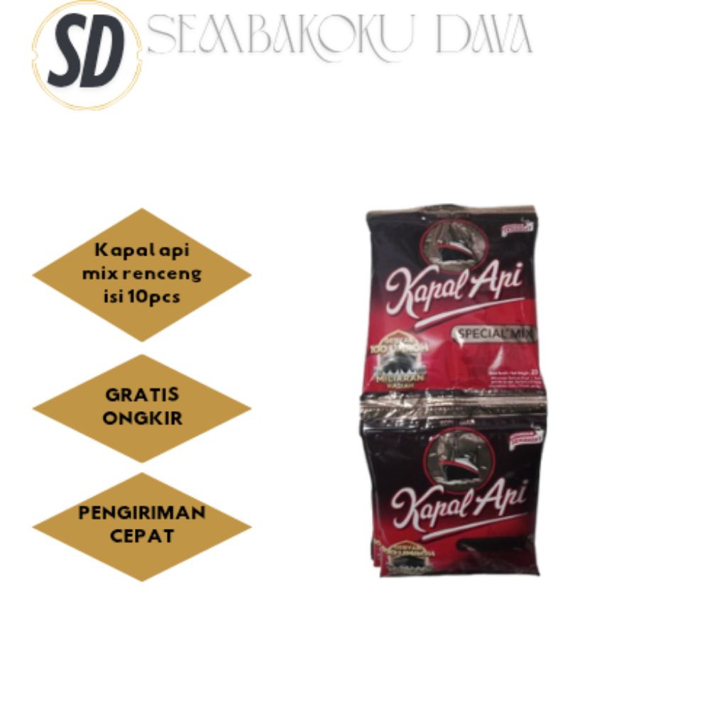 

Kapal api mix renceng isi 10 pcs// kopi kapal api mix