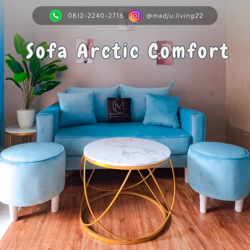SOFA RETRO SET MEJA  / SOFA TAMU