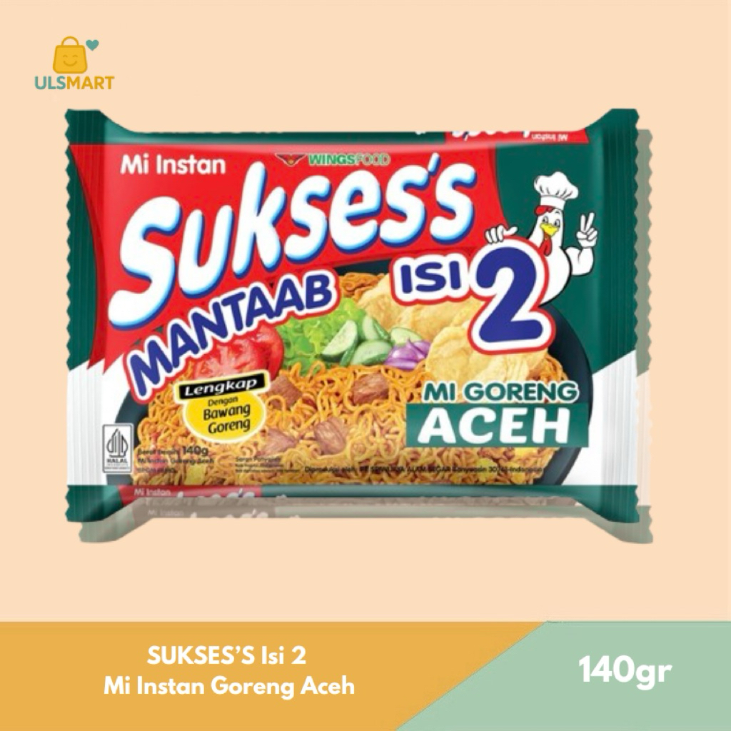 

SUKSES’S Isi 2 Mi Instan Goreng Aceh 140 g