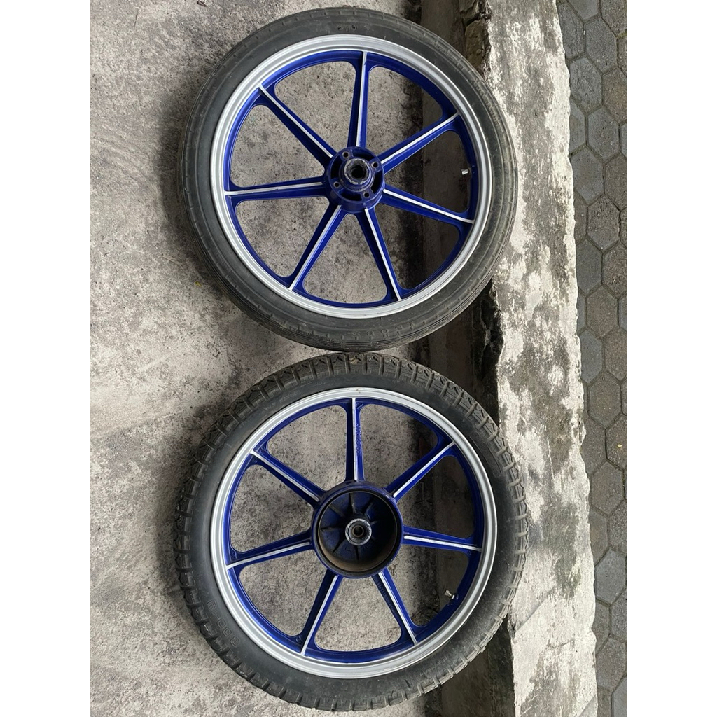 Velg Depan Belakang Scorpion Palang 7 Ring 18 For Yamaha Original