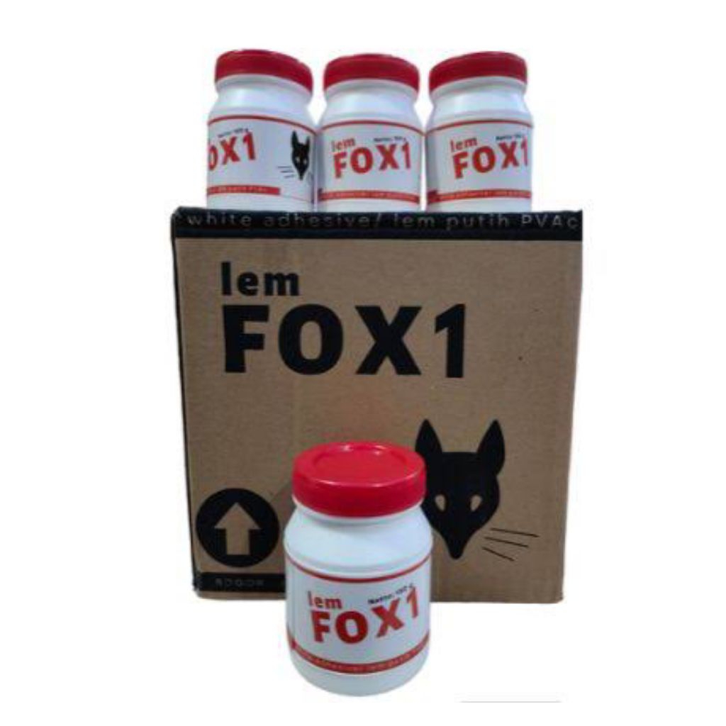 

Promo Lem FOX PVAC putih 150gr Lem Kertas Lem Kayu (HARGA GROSIR) 12 Dus/lusin =12pcs